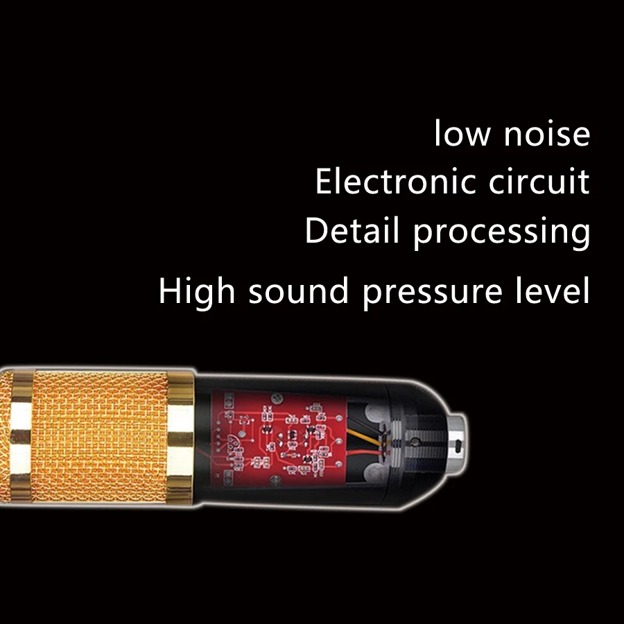 Профессиональный конденсаторный микрофон bm800 запись звука bm 800 микрофон KTV караоке микрофон набор микрофон W/подставка для компьютера
