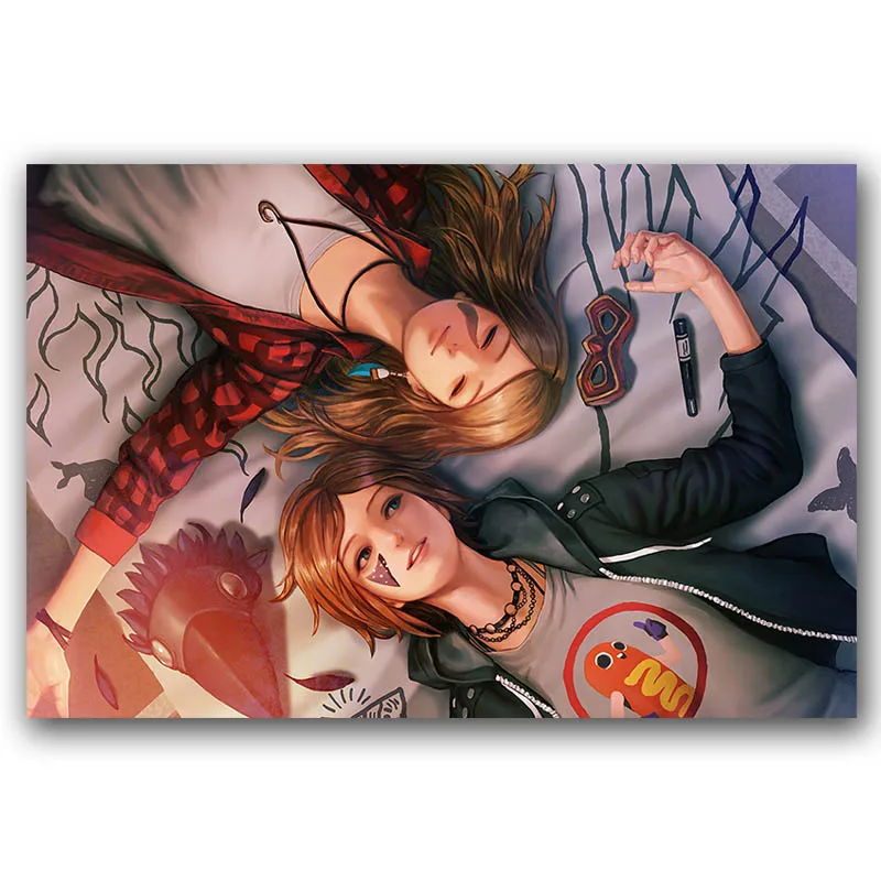 Life Is Strange Холст Игра плакат настенный художественный Принт Холст Картина 30x45 60x90 см декоративная картина обои украшение для спальни