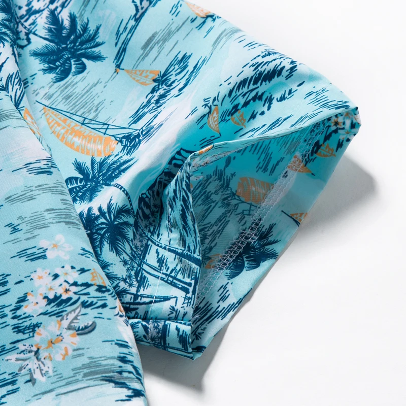 Мужские футболки модные печатные бермуды футболки пляжные футболки Свободные повседневные с коротким рукавом Гавайские праздничные футболки мужские топы