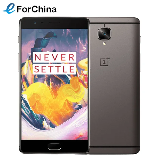 Oneplus 3 Т A3010 4 Г Мобильный Телефон Snapdragon 821 5.5 "2.5D Дуги Водорода ОС Android 6.0 Смартфон 6 ГБ RAM 64/128 ГБ ROM Отпечатков Пальцев NFC