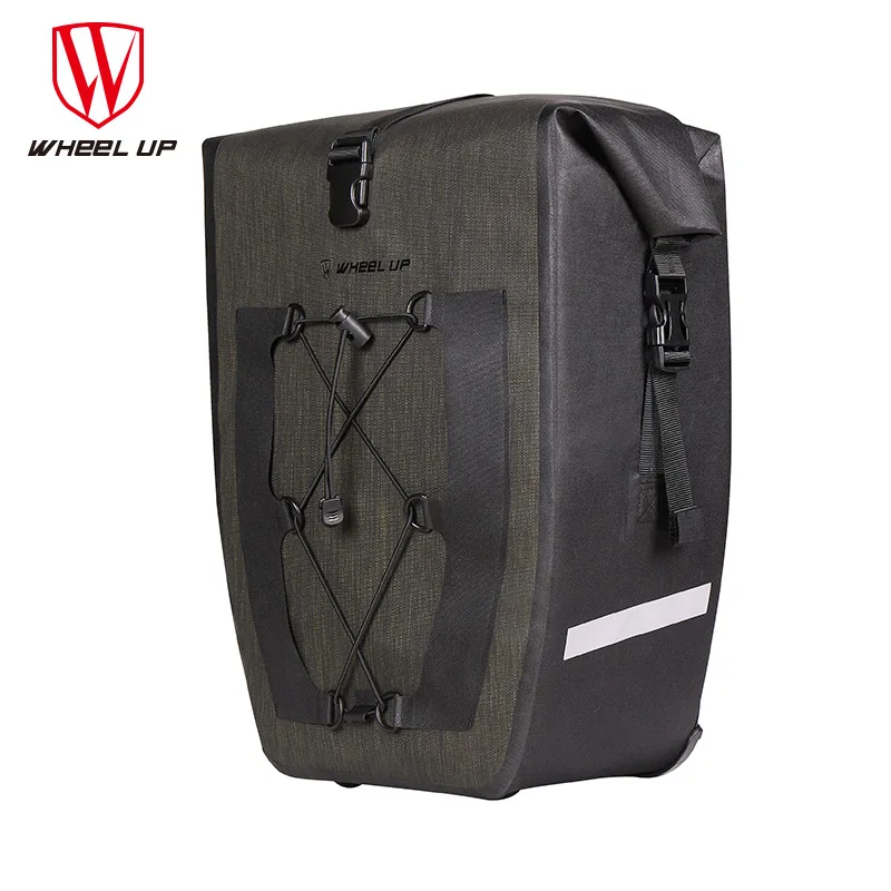 

WHEEL UP Waterproof Large Capacity MTB Mountain Road Bike Cycling Rear Rack Seat Bags Bicycle Pannier Bag Cycle Accessories