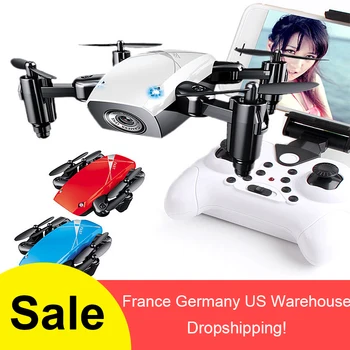 

S9HW RC Mini Drone with HD Camera S9 No Folding Remote Control Quadrocopter WiFi FPV Micro pocket RC Helicopter Toys For Boys