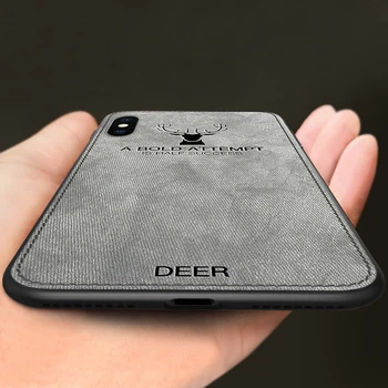Batman Deer Cloth Phone Cases For iPhone