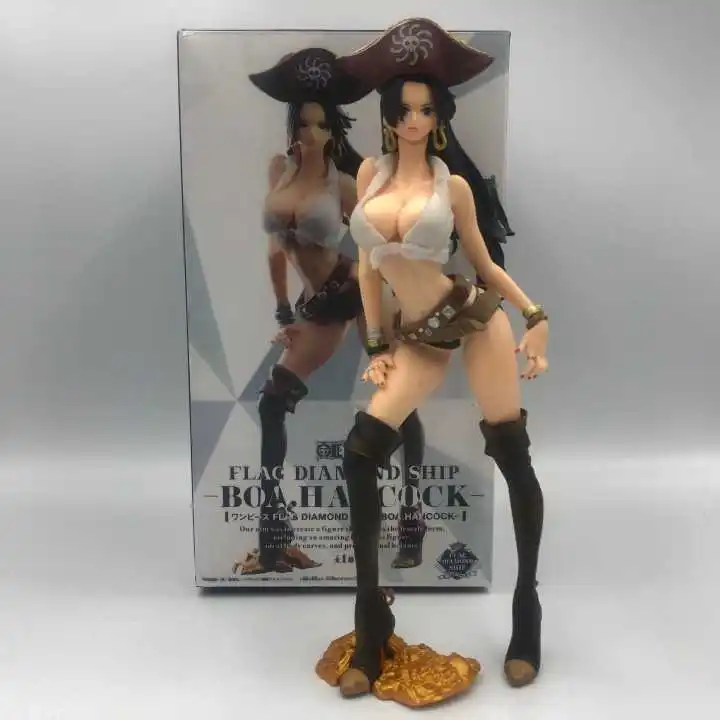 

Anime One Piece Boa Hancock Flag Diamond Ship Ver. PVC Figure Toy Collectible Model 25 cm