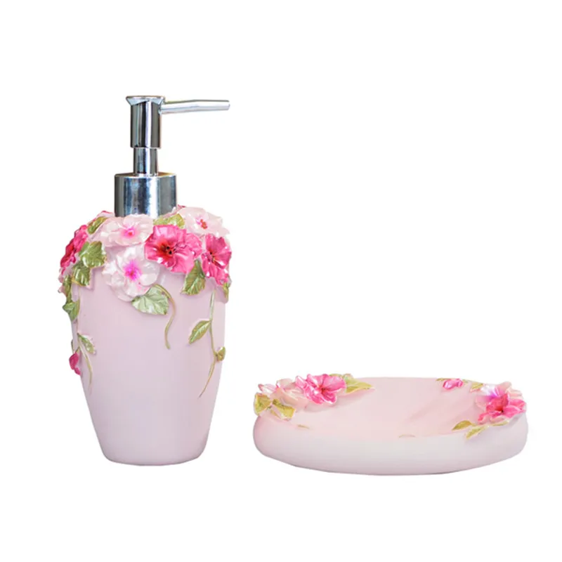 2 pcs creative bathroom suite High quality bathroom decorative supplies