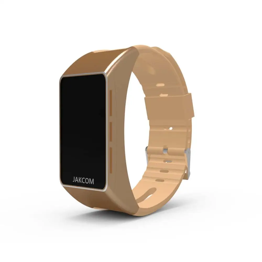 Jakcom B3 смарт-браслет продукт Напульсники как смарт-часы, Блютуз, умный Браслет для Android/IOS Телефон Pulsera Inteligente - Цвет: Золотой