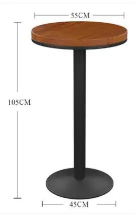 Барный стул из твердой древесины Европейский металлический арт барный стул подставка для вина современный простой стул высокие Упоры для отжиманий от пола стул
