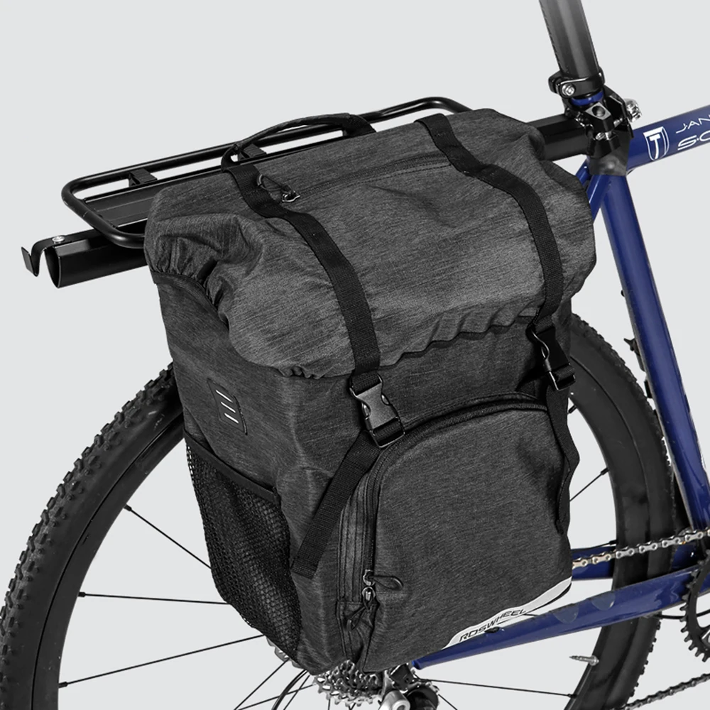 Bike Bag Pannier Bicycle Cycling Trunk Pack MTB Road Bike Saddle Rack Bag Bike Cargo Carrier Bag Bike Accessories