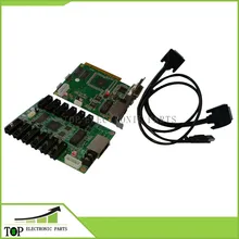 Sistema de controle Linsn 801/802 1 cartão enviando sd801D/sd802D + 1 receber rv801D cartão/RV908D + hub75 cartão + cabos dvi, usb cabos