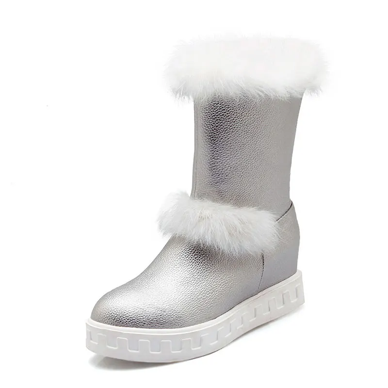 

Hot sale!Winter Boots for Women Mid-calf Feathers Martin Boots Woman Brand half Boots fashion Lining Warm Winter  zzt278