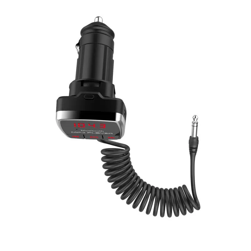 Buy 2018 Auto Bluetooth Car Adapter Aux Car Bluetooth Hands free Car Mp3