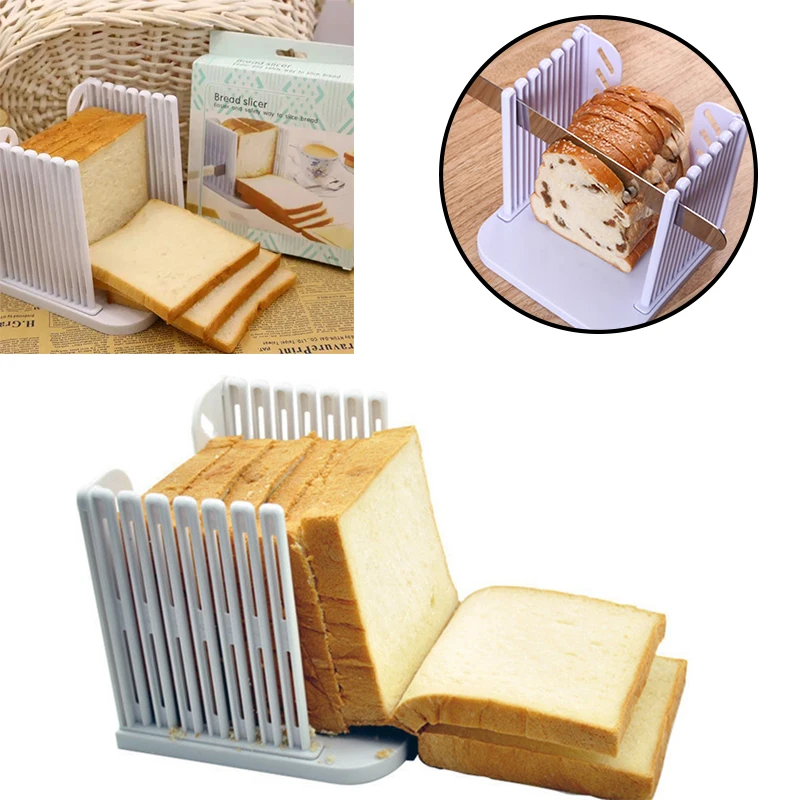 Bread Cutting Tool Kitchen Accessories Kitchen Gadgets Toast Slice Holder Bakingin Kitchen