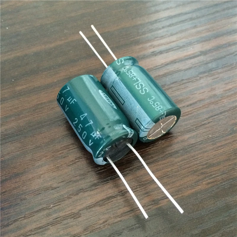 

5pcs 47uF 250V SSL Series 16x27mm Original SAM-SUNG 250V47uF Aluminum Electrolytic capacitor