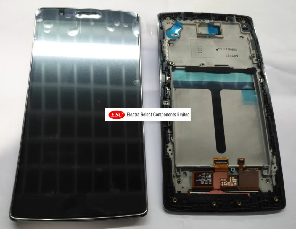 ЖК-дисплей и сенсорный дигитайзер в сборе для LG G Flex 2 H955 дисплей с рамкой +