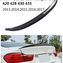 Высокое качество Спойлер из углеволокна для BMW серий 4 Гран-купе F36 420 428 430 435 2013. авто задний спойлер