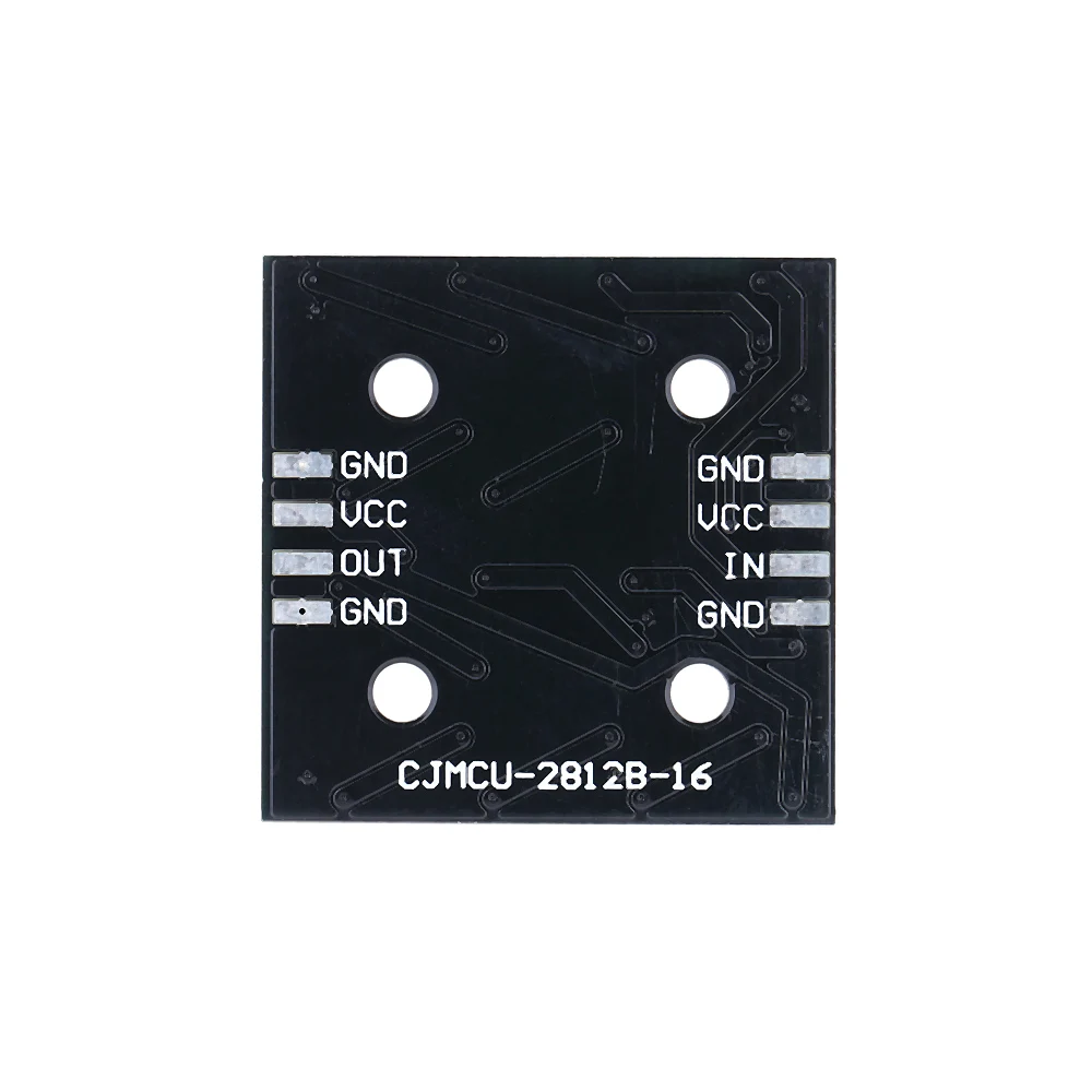 16 бит 4*4 WS2812B 5050 RGB светодиодные Встроенные полноцветные световые приборы для