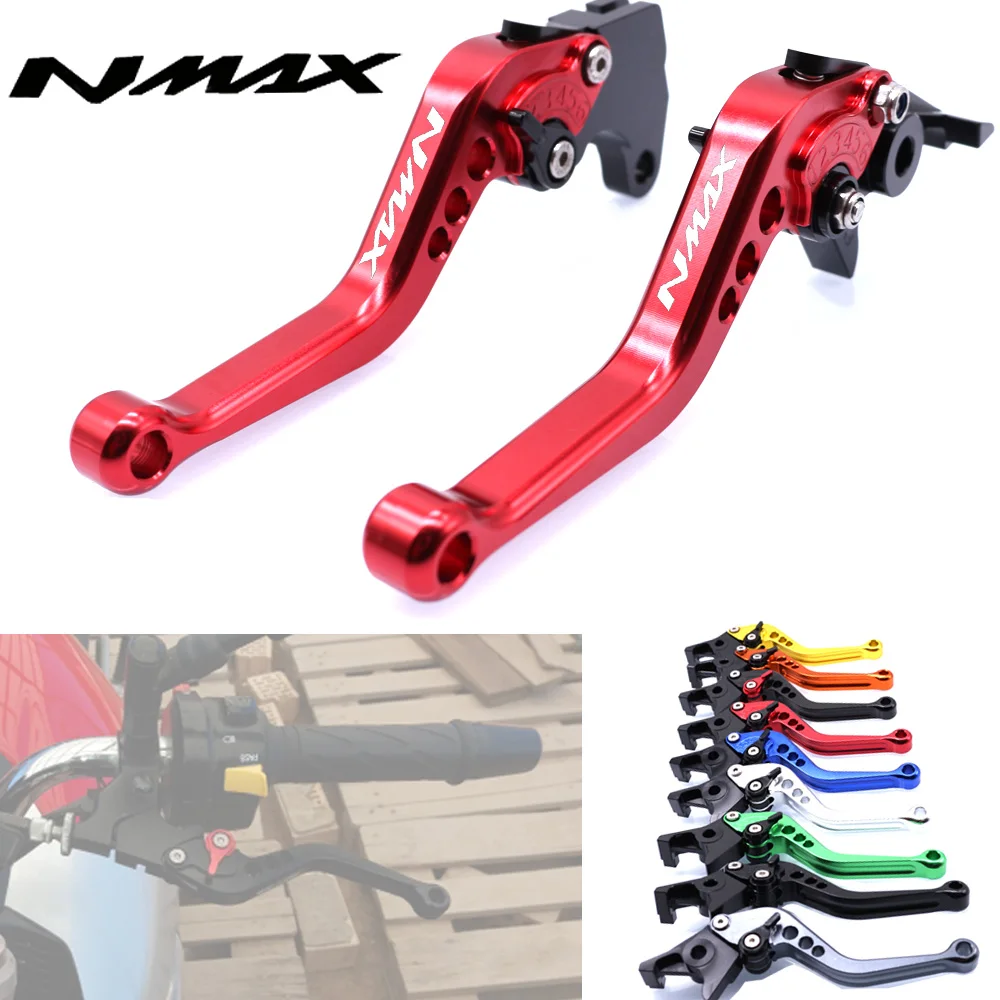 Для YAMAHA NMAX 155 NMAX155 125 NMAX125 2015-2017 аксессуары для мотоциклов ЧПУ короткие рычаги