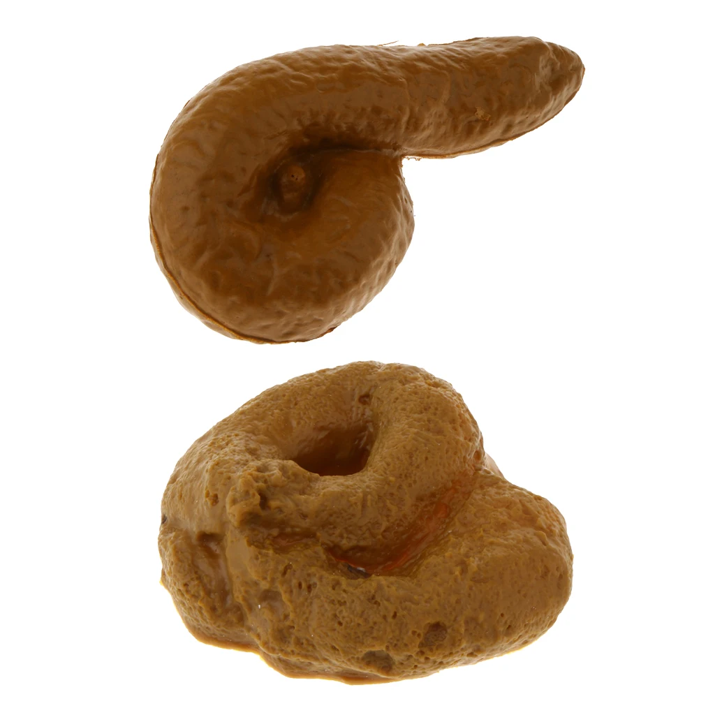 Gag-Funny Joke Tricky Toys Mischief Turd Gag Toy Realistic Shits Poop Fake Turd Classic Shit Funny Toys for Children Adult