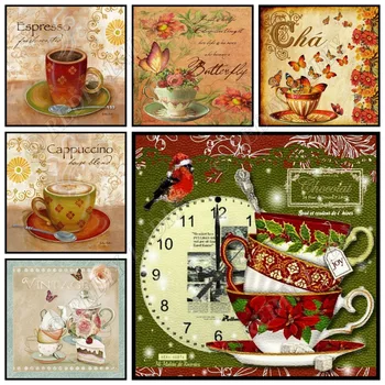 

Full Square / Round Diamond Painting Still Life Cups Diamond Embroidery Crystal Mosaic Picture Beads Cross Stitch Hobby & Crafts