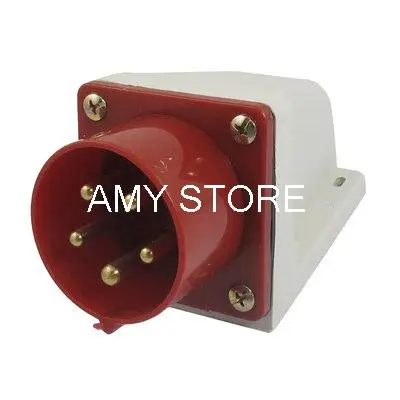 

16A Splash Proof 3P+E+N IEC309-2 Industrial Panel Mount Plug Connector