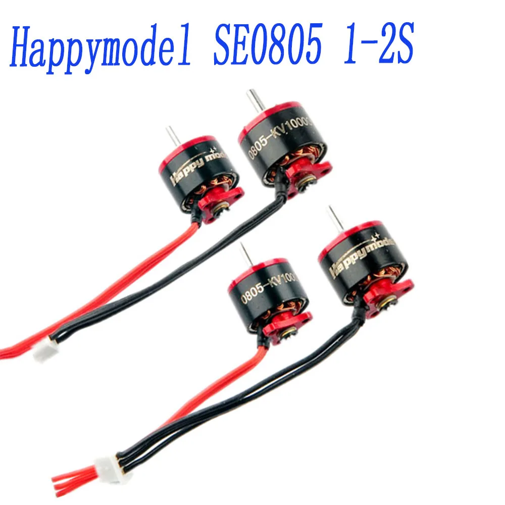 

Happymodel SE0805 10000kv 1.5mm 1-2S Brushless Motor Support Crazybee Beecore_BL Flight Controller for 75-85mm Whoop FPV Drone