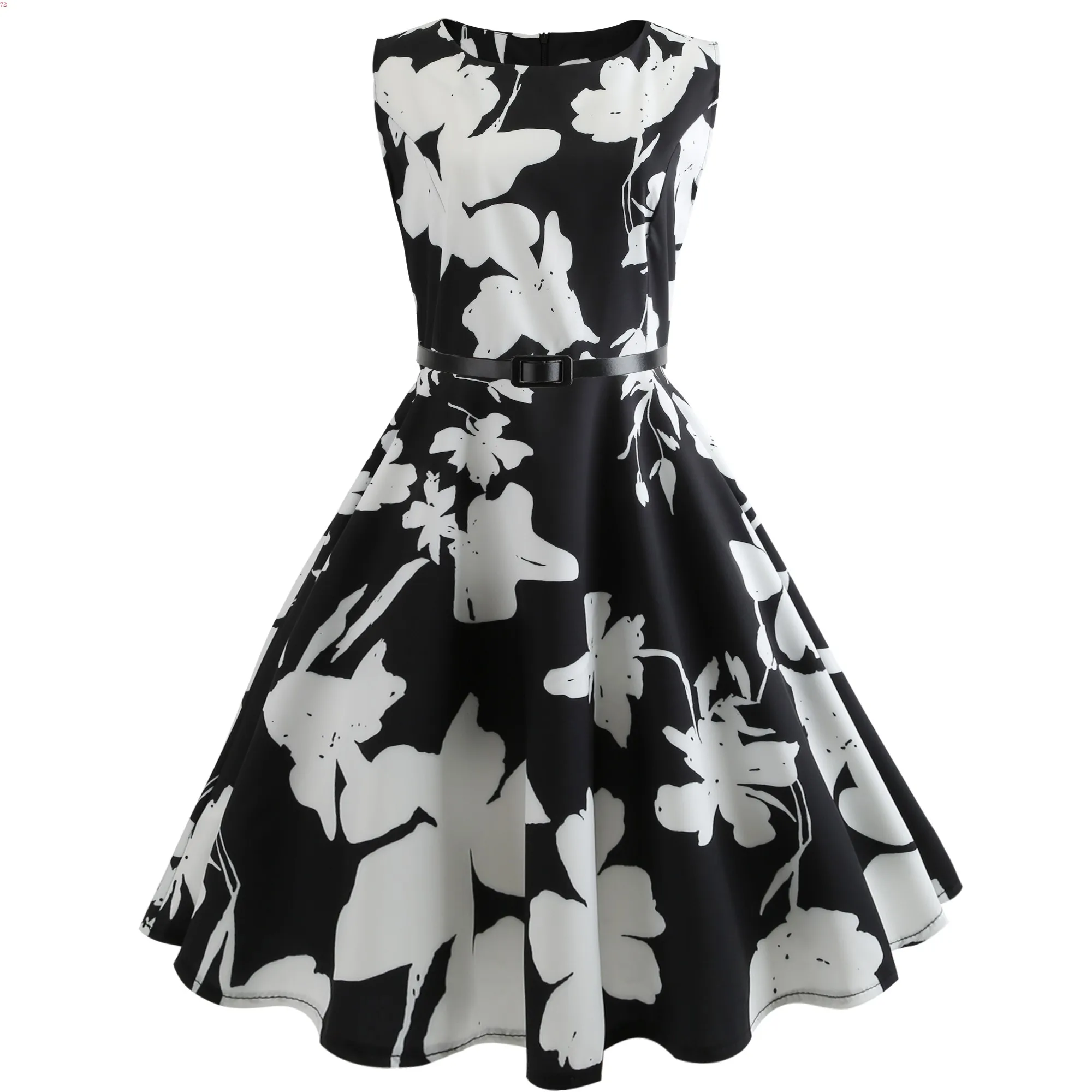 Bebovisi новое летнее элегантное платье с принтом бабочки Одри Хепберн одежда для женщин вечерние платья миди