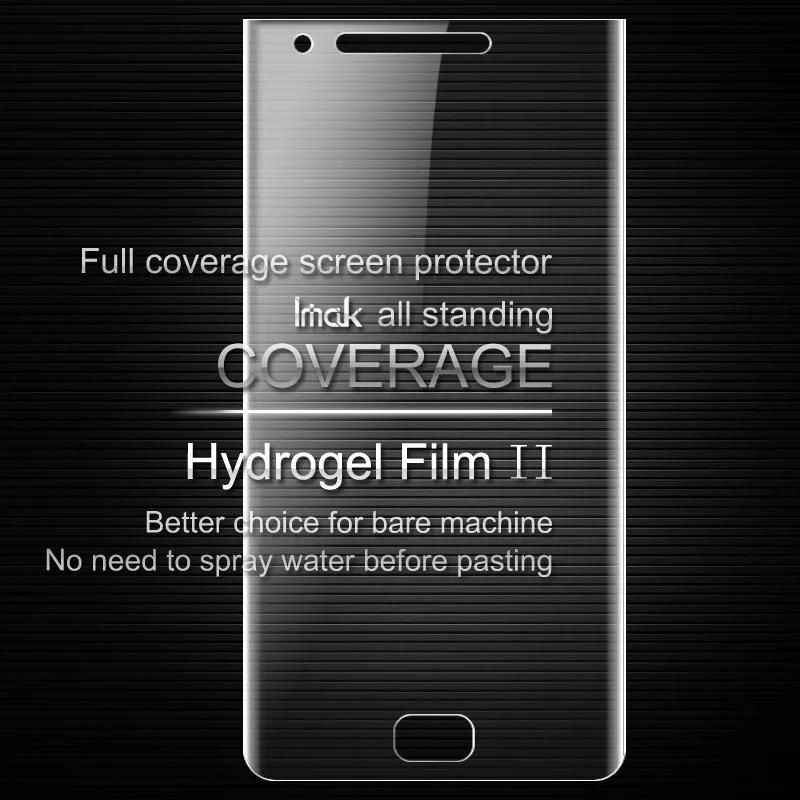 For BlackBerry Motion Film iMAK Hydrogel II Curved Coverage Soft Protective Screen Protector | Мобильные телефоны и