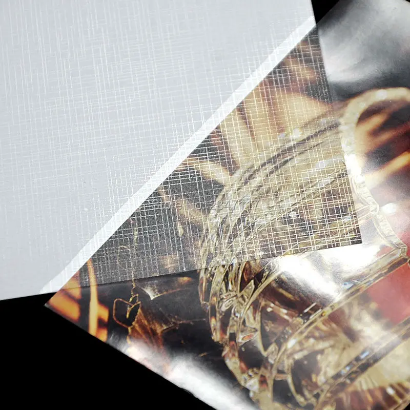 

cross pattern beautiful high quality cold lamination film A4 50 sheets/pack