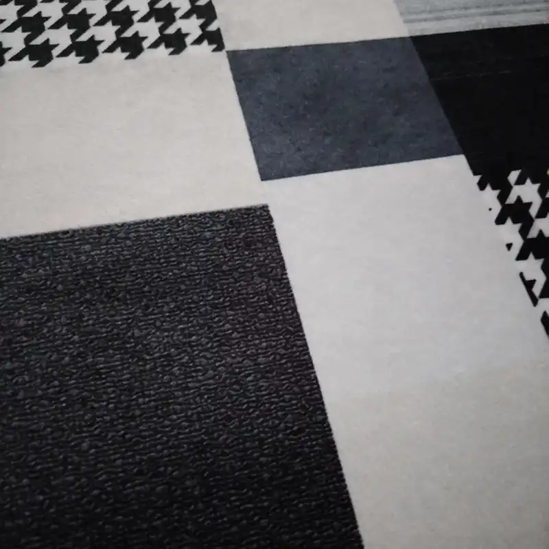 Houndstooth Rugs Black And White Bryont Blog
