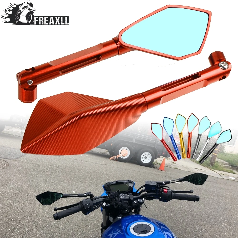 

Motorcycle CNC Aluminum Rearview Mirrors Rear Side For YAMAHA XMAX 125 250 300 400 Iron Max NMAX 125 R120 TMAX 300 530