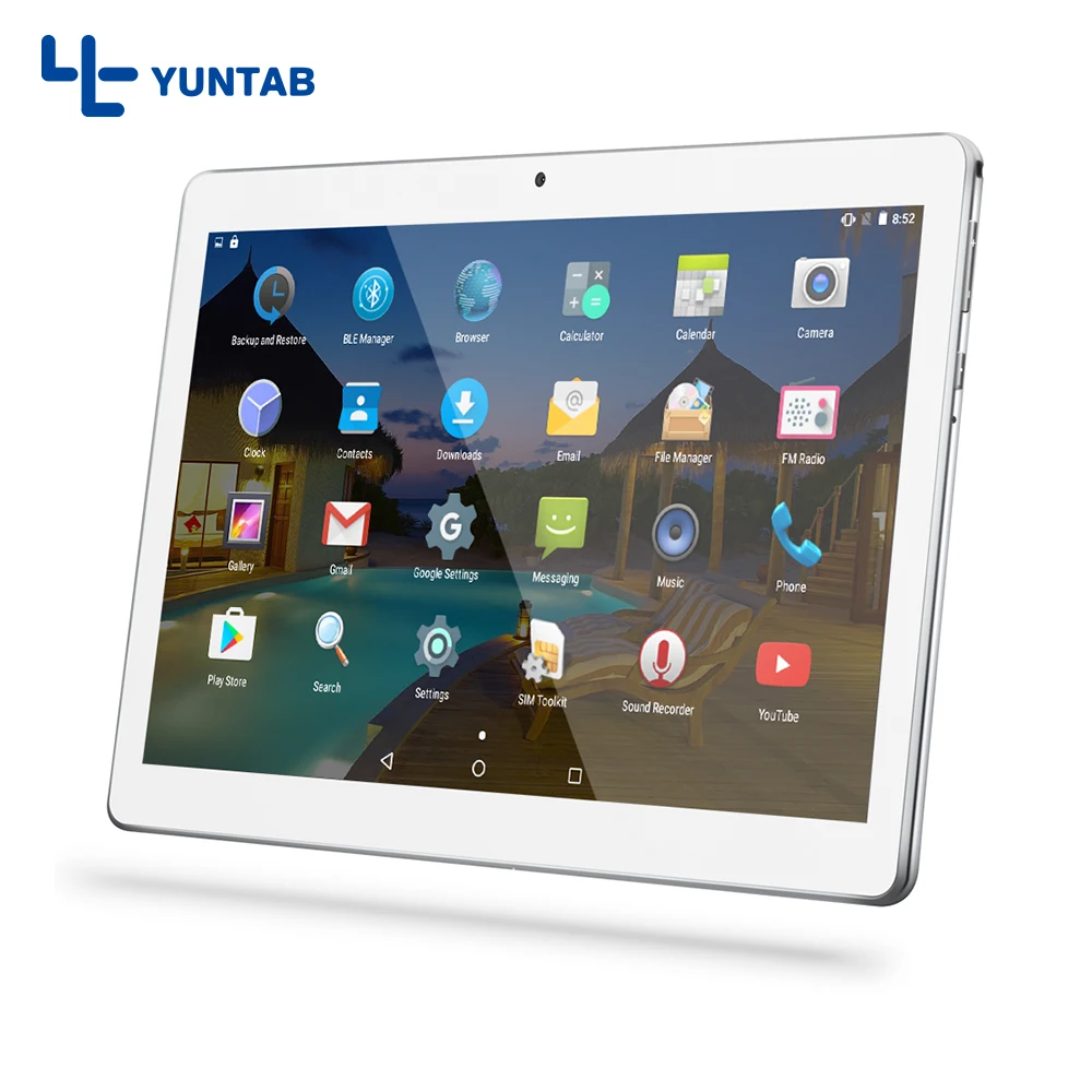 Горячая Распродажа! Yuntab K107 3g планшеты ПК Android5.1 сенсорный экран 1280*800 Встроенный с
