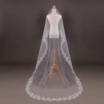 

Wedding Bridal 2 Meters 3 Meters Long One Layer Veil Elegant Wedding Accessories