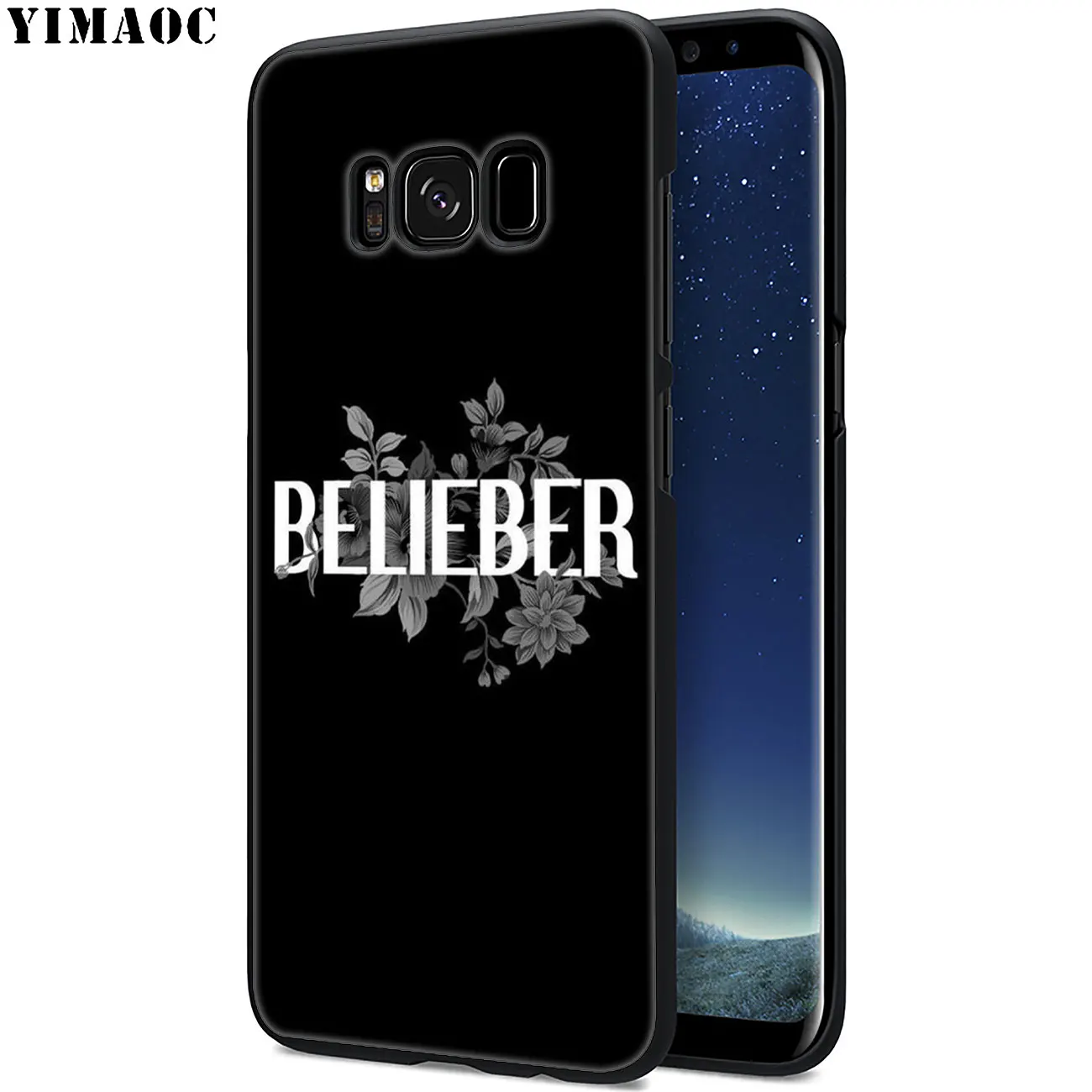 YIMAOC Justin Bieber 1992 Soft Silicone Phone Case for Samsung Galaxy S10 Plus S9 S8 Plus S6 S7 Edge S10e E TPU Black Cover