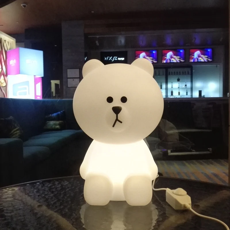 Ins Hot Bear Night Light Led Desk Light Bedroom Bedside Table Lamp Christmas Creative Gifts for Baby Children Kids Cartoon Lamp Ins Hot Bear Night Light Led Desk Light Bedroom Bedside Table Lamp Christmas Creative Gifts for Baby Children Kids Cartoon Lamp