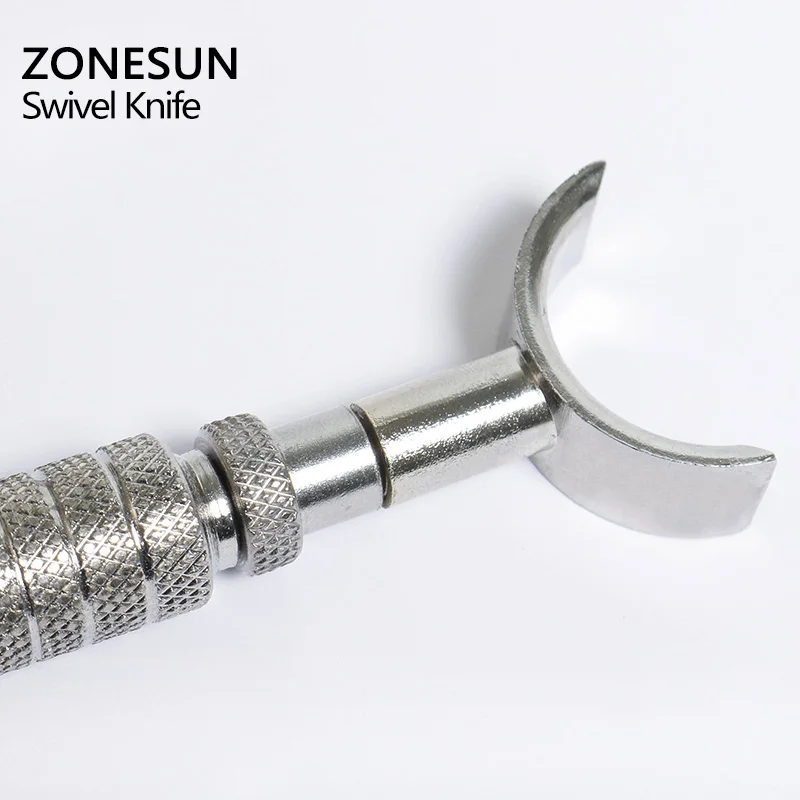 ZONESUN Вращающийся Кожаный Регулируемый поворотный ремесленный инструмент сделай