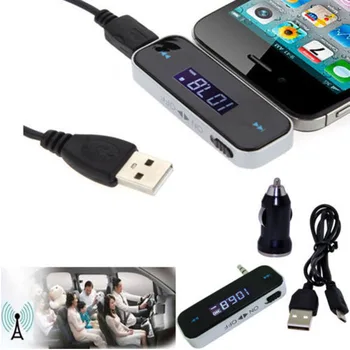 

This Wireless FM Transmitter can play stereo quality sound sound from your Phones, Tablet PC and other devices with 3.5mm headph