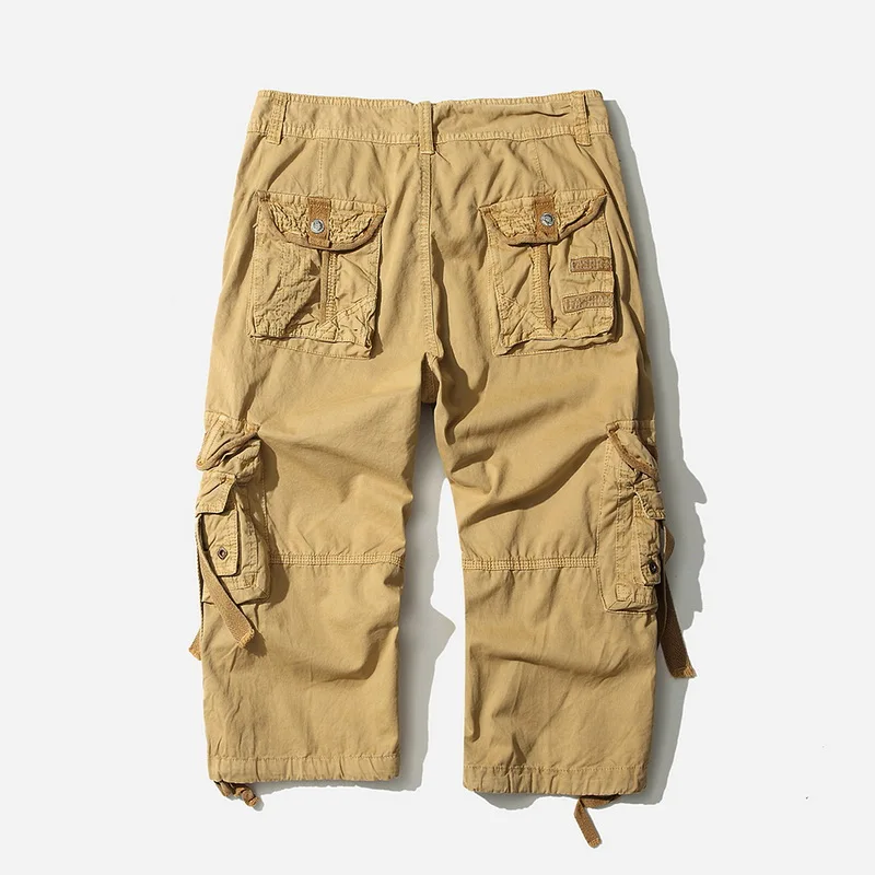 Puimentiua 2019 Summer Men Cargo Pants 3/4 Length Casual Workout Pants Cargo Short Pants Multi Pockets Pants Dropshipping Puimentiua 2019 Summer Men Cargo Pants 3/4 Length Casual Workout Pants Cargo Short Pants Multi Pockets Pants Dropshipping
