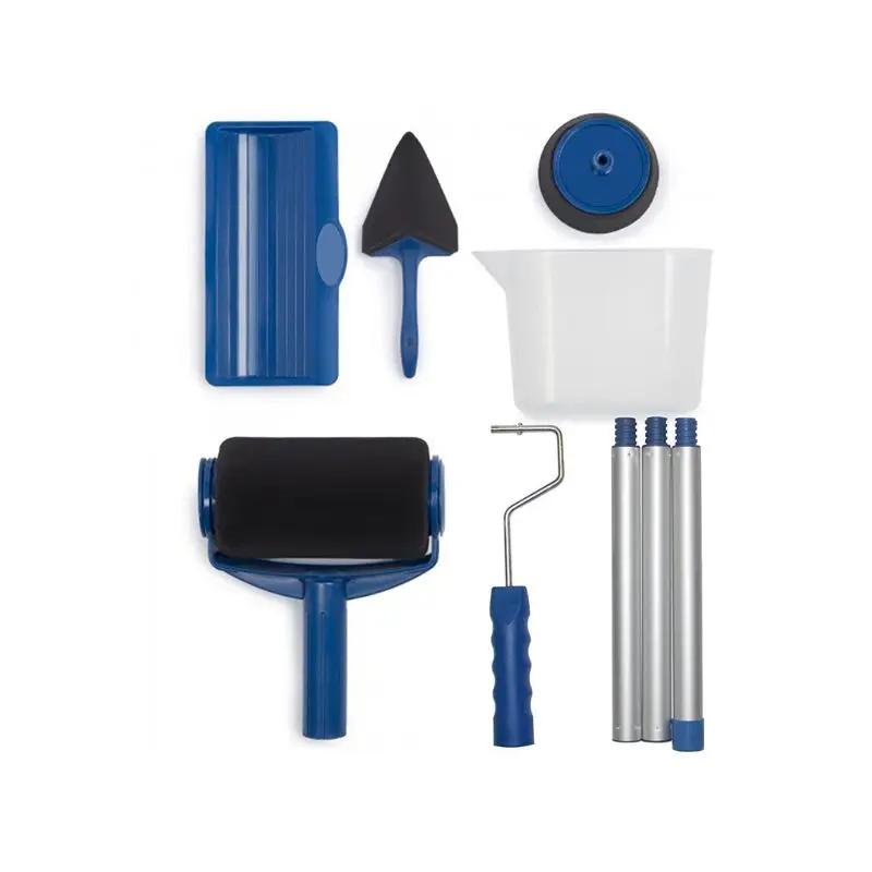 

6pcs/Set Paint Roller Multi-functional Oil Painting Tools Runner Brush Wall Ceiling Painter For DIY Home Decoration