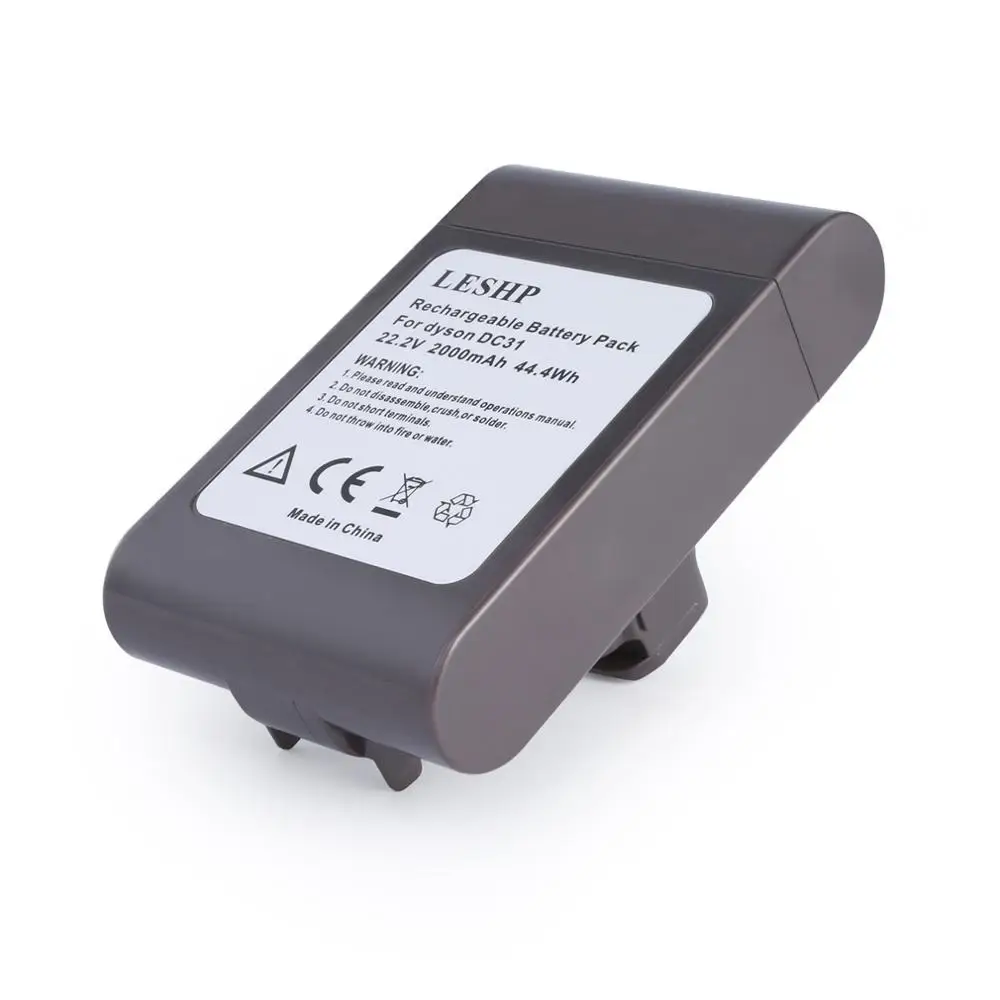 

Plastic Rechargable Power Tool Lithium Ion Battery 22.2V 2000mahLi Alternative for Dyson DC31, DC35, DC44