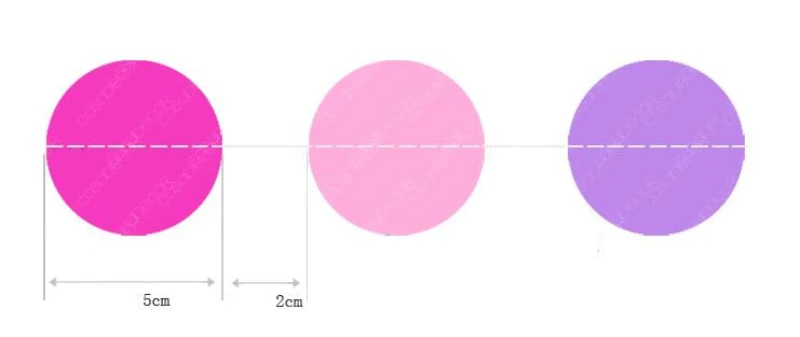 4 м креативная многоцветная Круглая Бумажная гирлянда баннеры розовый зеленый круглая форма баннеры для украшения свадебной вечеринки DIY домашний декор