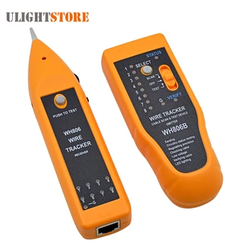 

Telephone Phone Wire Tracker LAN Network Cable Tester for Cat5 Cat5E Cat6 RJ45 RJ11 Electrical Line Finder Sequence Detector