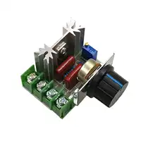 10PCS AC 220V 2000W SCR spannung regler dimmer Motor geschwindigkeit regler thermostat elektronische spannungs regler modul
