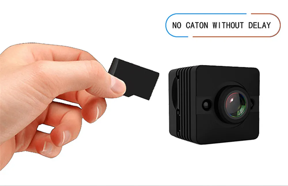 EastVita SQ12 Водонепроницаемая мини-камера основа градусов широкоугольный объектив 1080 P Ночное Видение движения Detectiom AVI видео Регистраторы r30