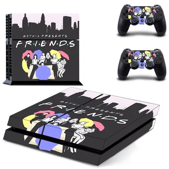 

Friends Film PS4 Skin Sticker Decal Vinyl for Dualshock Playstation 4 Console and 2 Controller PS4 Sticker Skin
