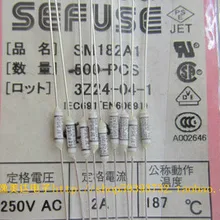 SM182A1 2A 250VAC 187 органического типа Сопротивление температурный предохранитель