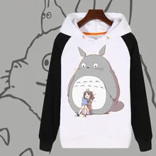 2017 Anime Clásico de Dibujos Animados Lindo Mi Vecino Totoro Totoro Hoodie Impreso Pullover Hombre mujeres Cosplay Sudadera Gruesa