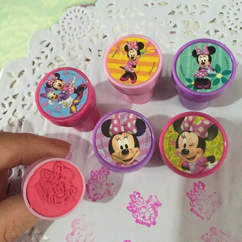 DIY Self ink Stamps with Different Characters - Kid Loves Toys