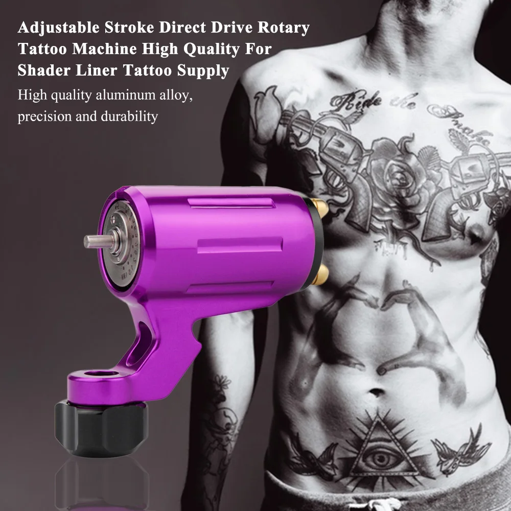 

Adjustable Stroke Direct Drive Rotary Tattoo Machine High Quality For Shader Liner Tattoo Supply