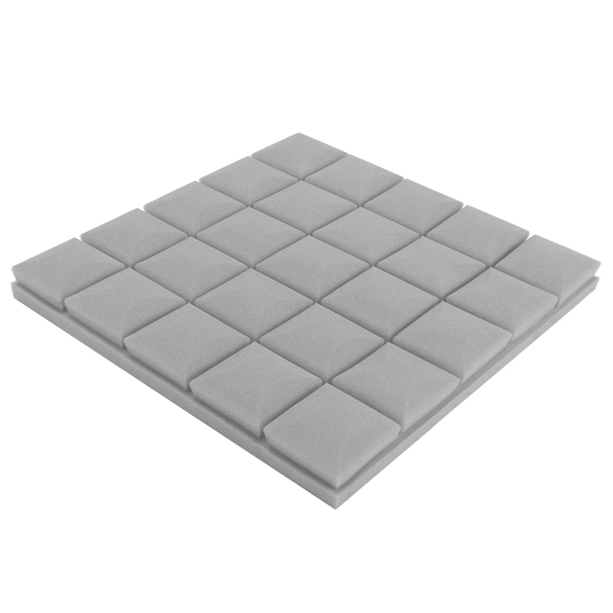 4pcs50x50x5cm студийная акустическая Звукоизоляционная пена Звукопоглощающая лечебная панель плитка клиновидная Защитная губка