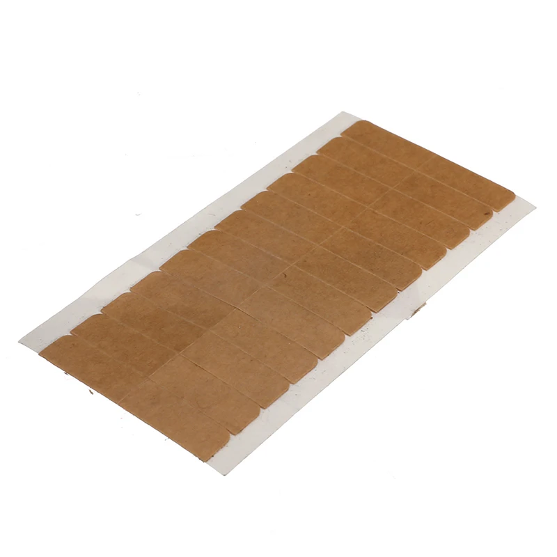 12pcs/sheet 4x0.8cm Strong Super Hair Adhesive Tape Protein Double Sided Hair Adhesive Tapes Skin Weft Wig Lace Hair Extension